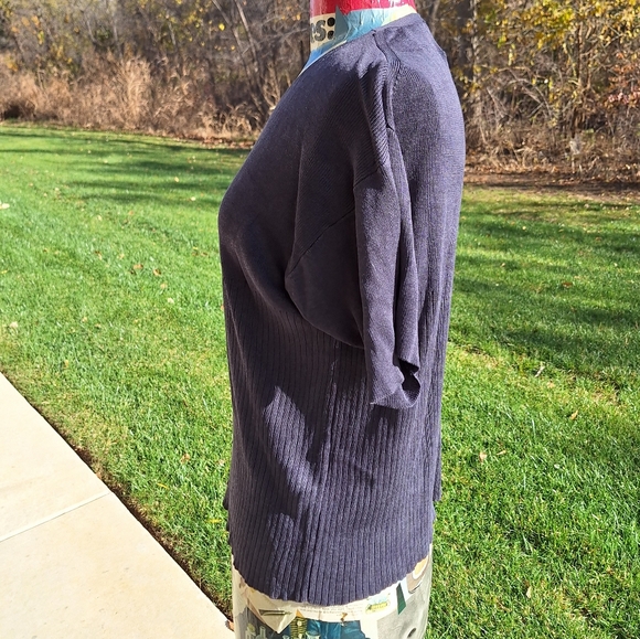 Woolrich silk short sleeved cropped sweater XL - Picture 8 of 10